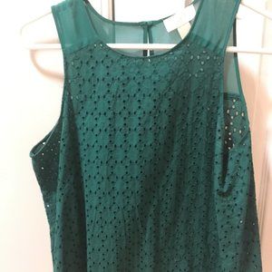 Ann Taylor Loft eyelet lace top